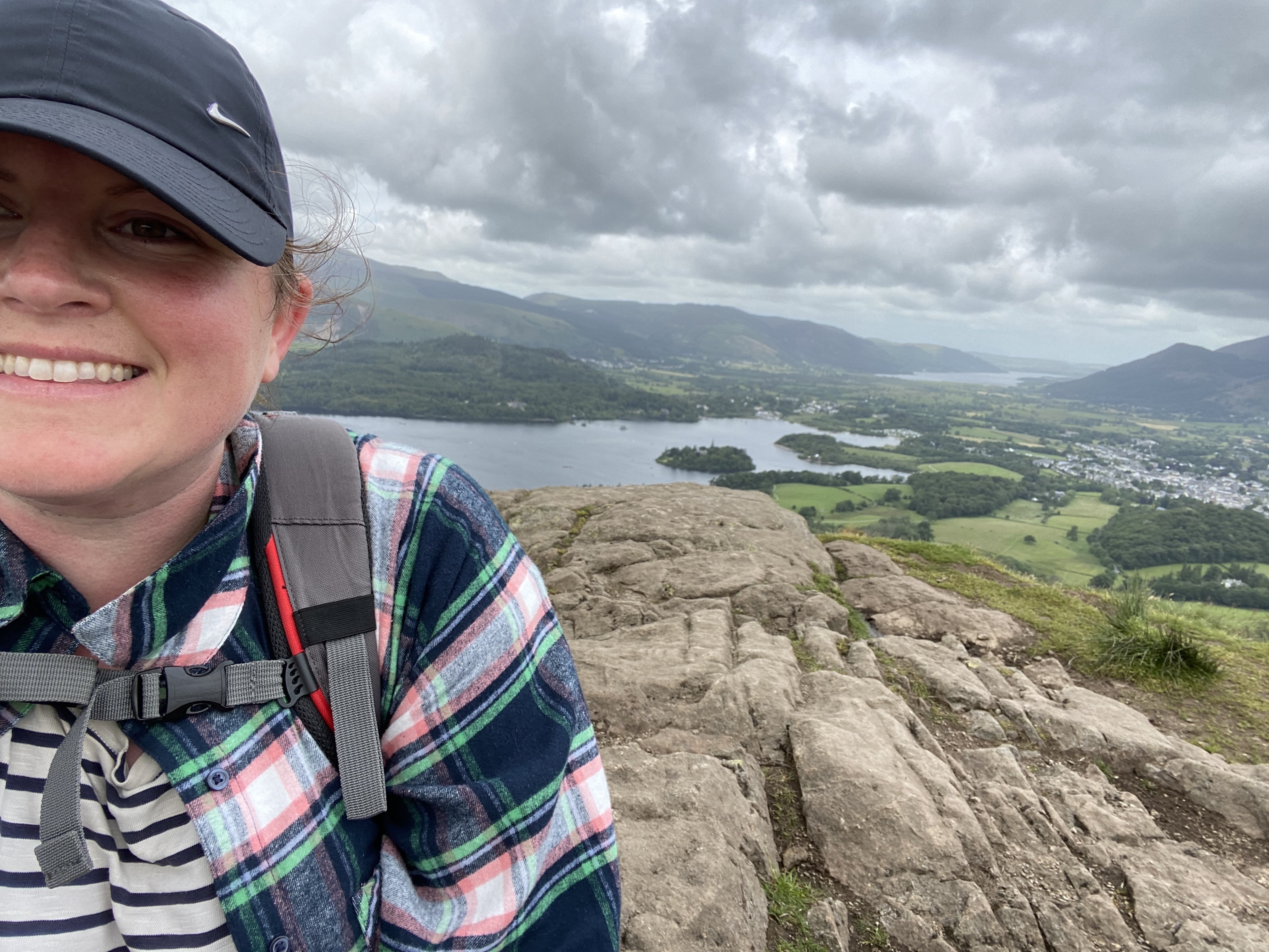 Lydia Wood on a Hike